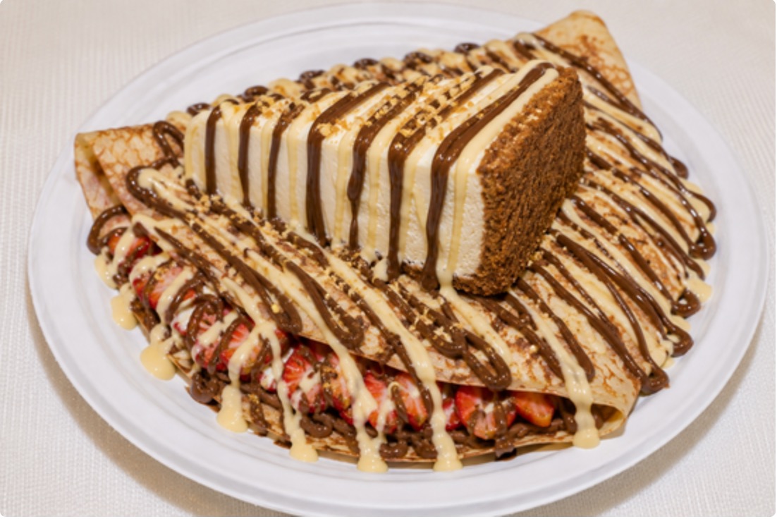 Cheesecake Crepe