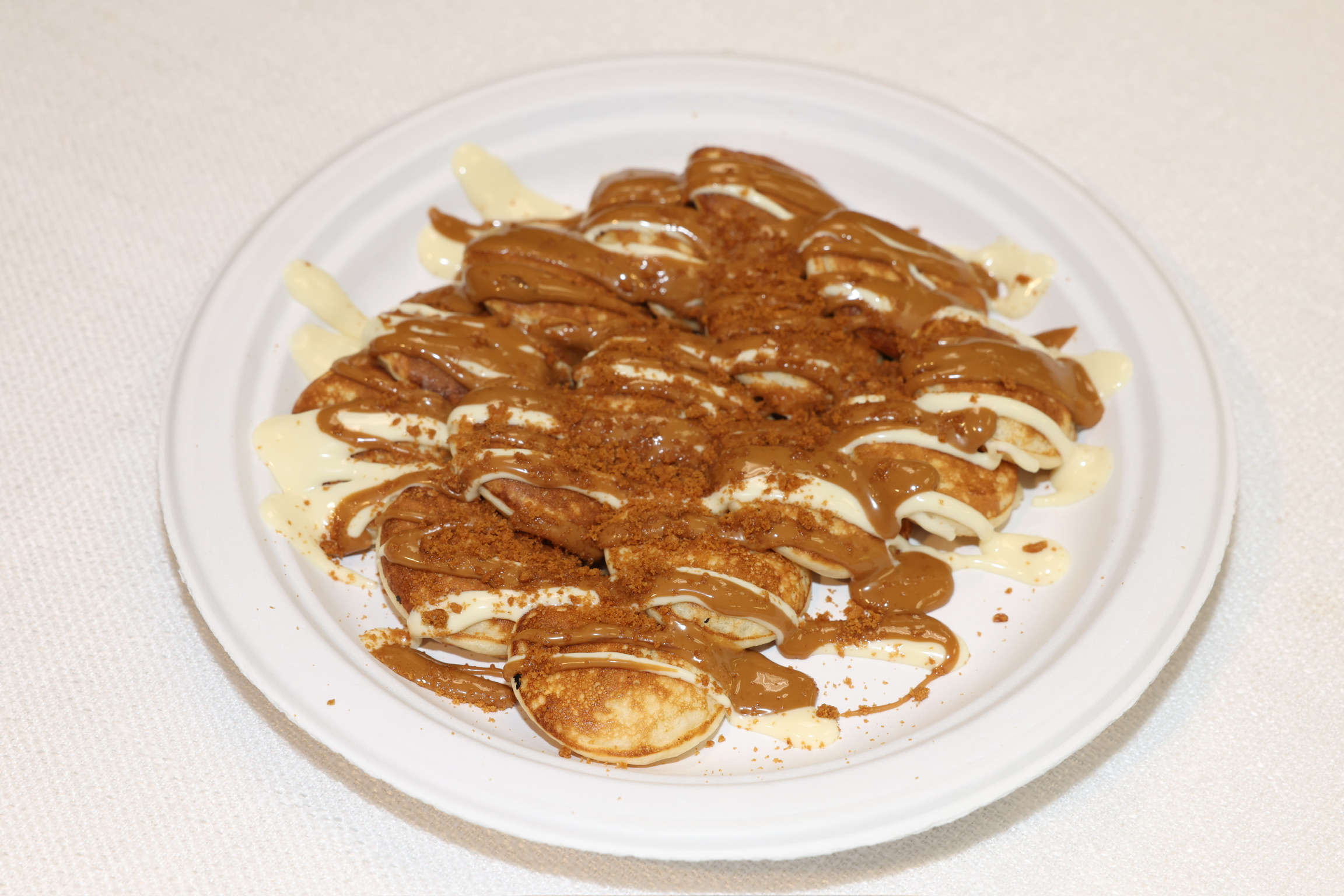 Lotus Biscoff Pancake Bites