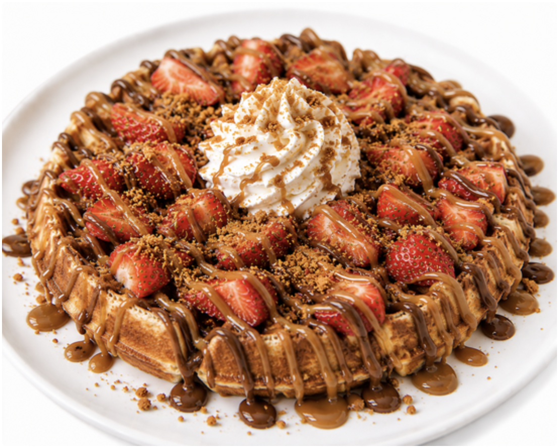 Lotus Biscoff Waffle
